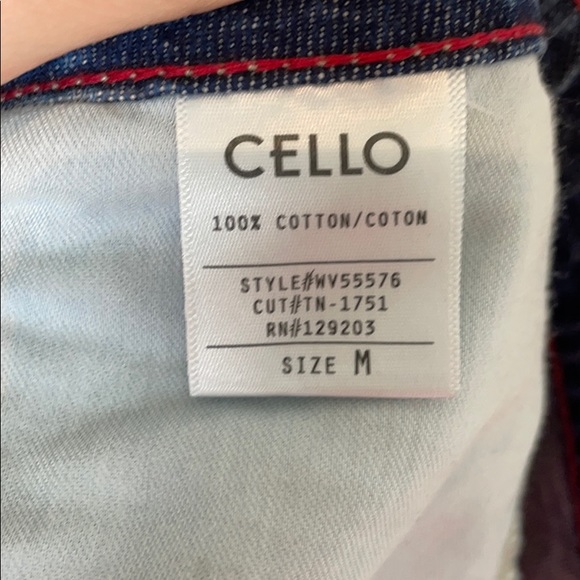 Cello Patchwork Denim Mini Skirt - Picture 7 of 9